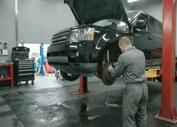 Чистка пневмоподвески Range Rover
